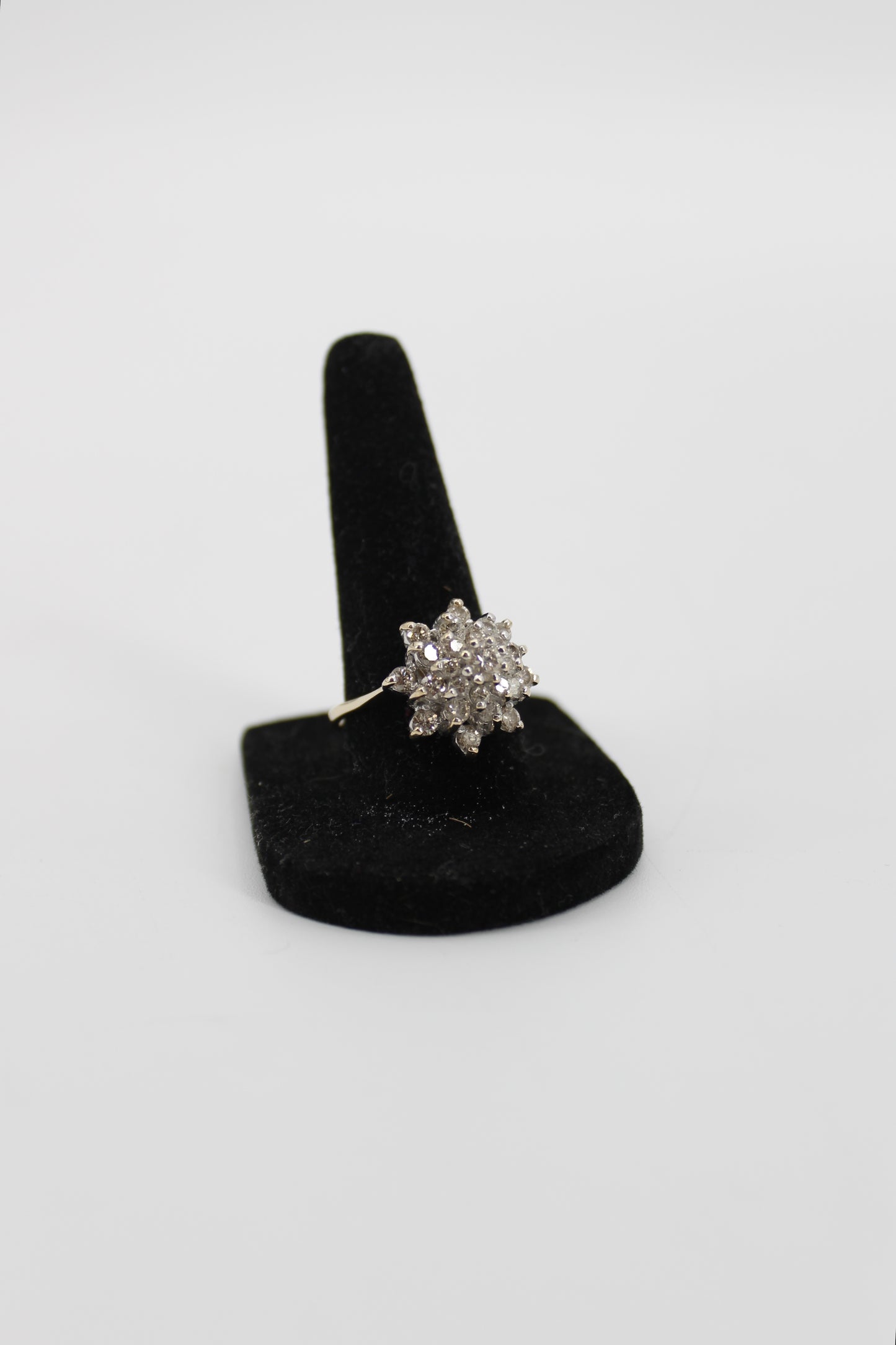Antique Diamond Cluster Ring, 2.82 CTW 14K Gold