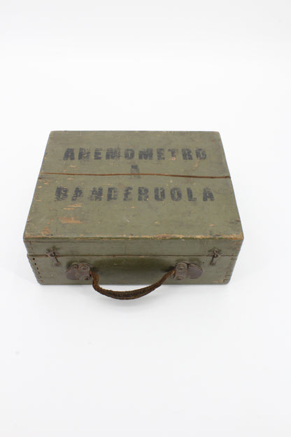WWII Pendulum Anemometer by Daloz (Boxed Set)