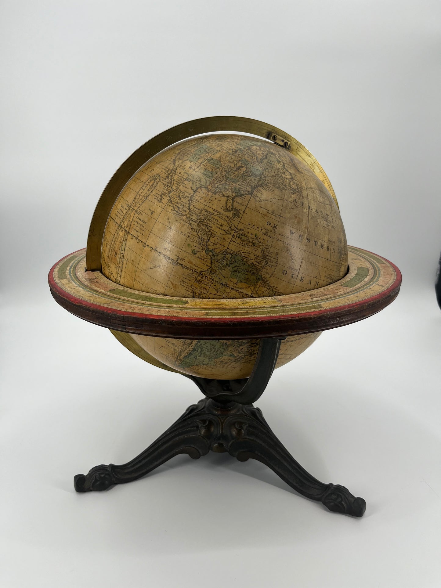 H.B. Nims & Co. Terrestrial Globe, c.1880-1885