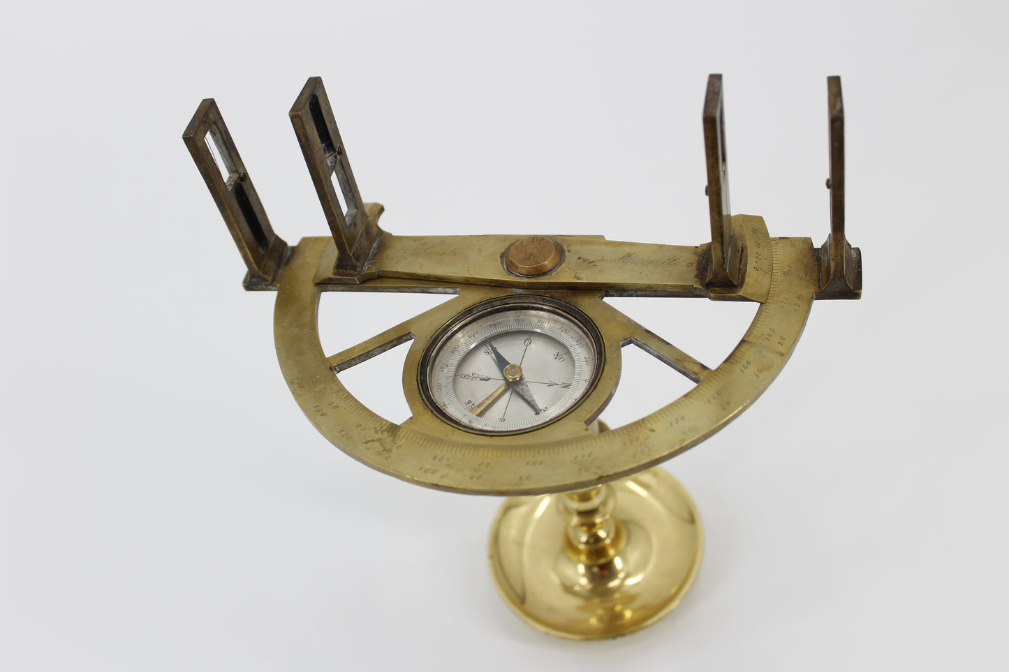 French Graphometer by Santi Opticien, c.1840