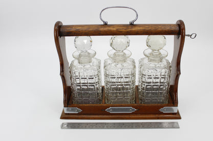 Complete 19th Century Tantalus Set (With Key)