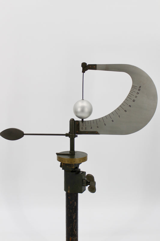 WWII Pendulum Anemometer by Daloz (Boxed Set)
