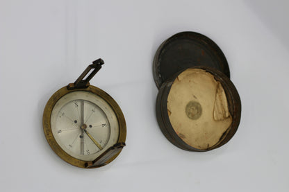 Antique Suspension Surveyors Compass, c.1900