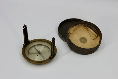 Antique Suspension Surveyors Compass, c.1900