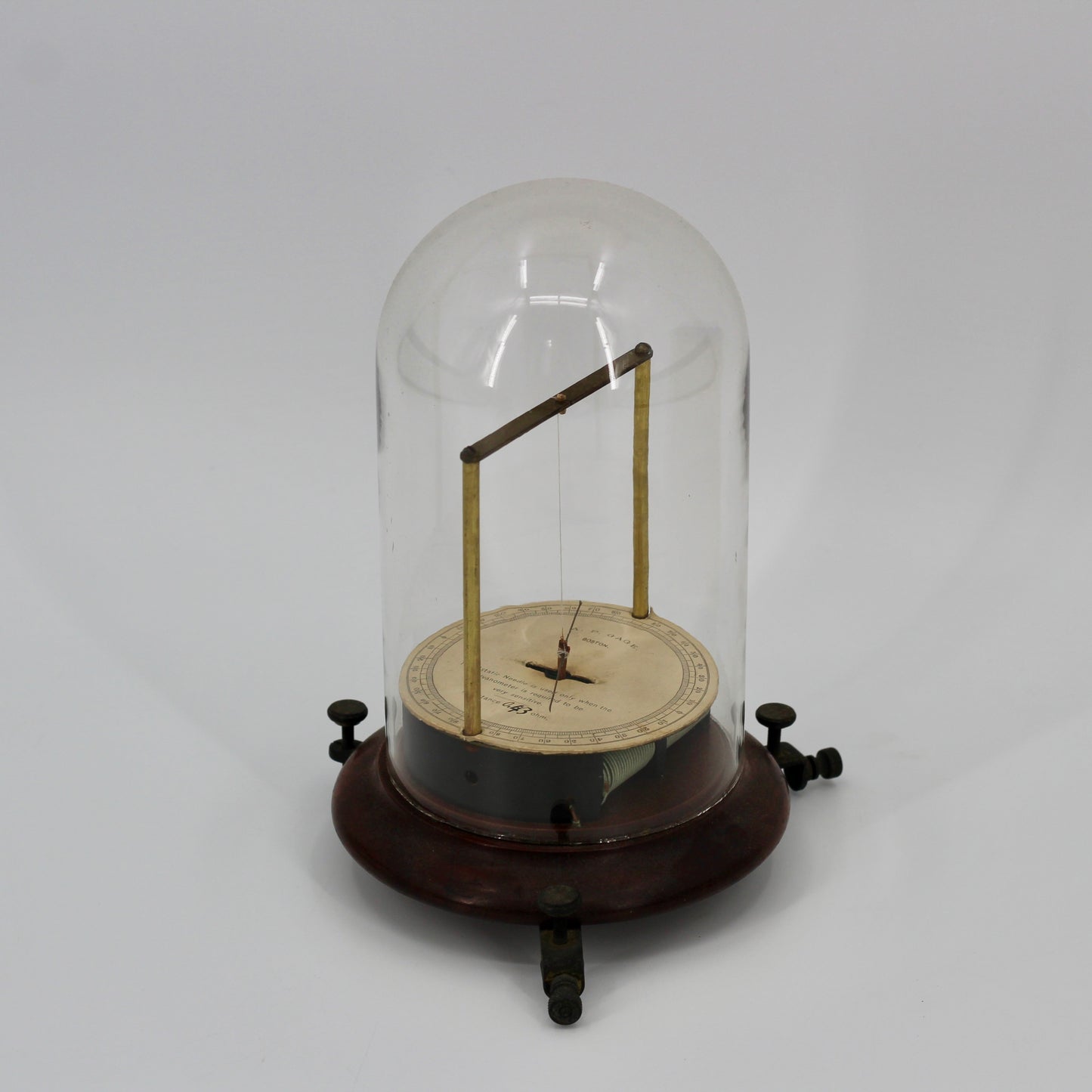 Astatic Galvanometer by A.P. Gage Boston, c.1880-1900