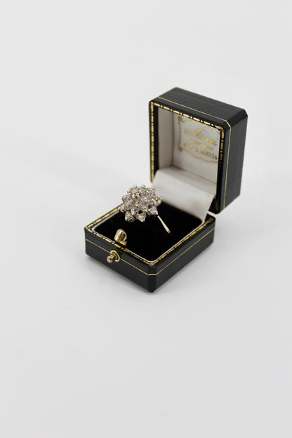 Antique Diamond Cluster Ring, 2.82 CTW 14K Gold