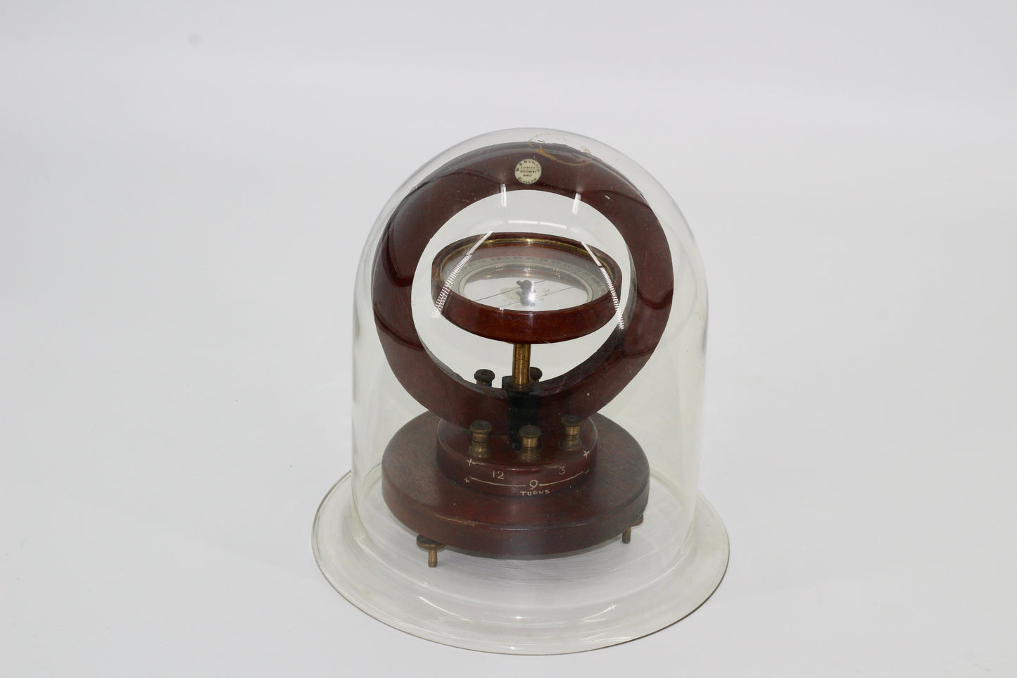 Tangent Galvanometer by W.B. Nicolson (Cloched)
