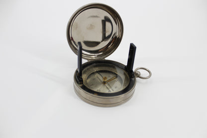 French Pocket Transit & Inclinometer, c.1900