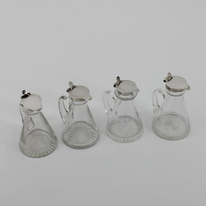 Sterling Silver Whiskey Noggins- Set of 4