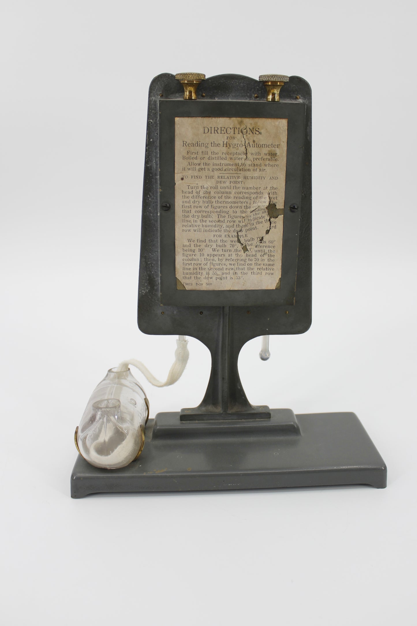 1919 Tyco's Hygro-Autometer