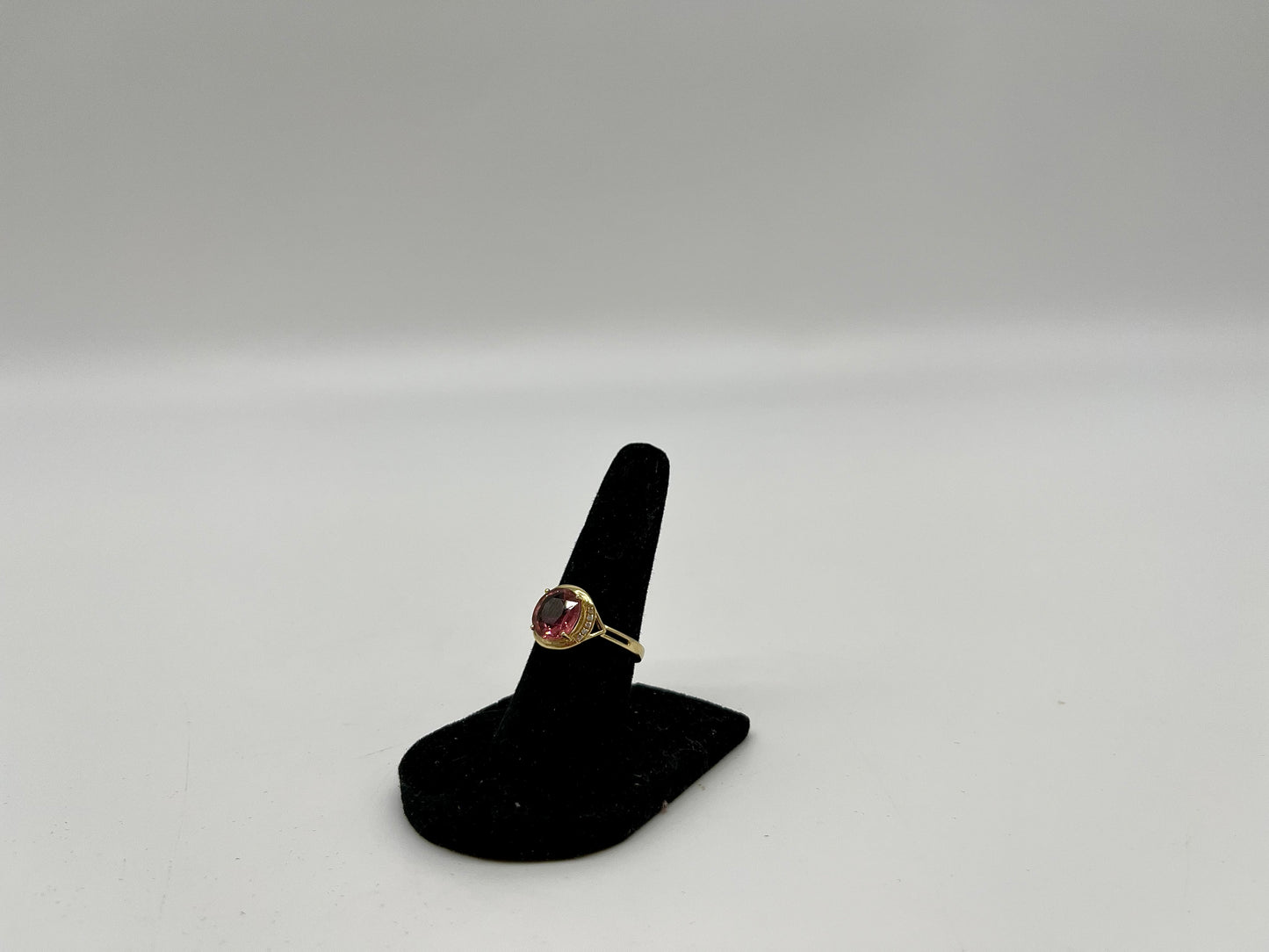 Pink Tourmaline & Diamond Ring, 2 CTW 14K Gold