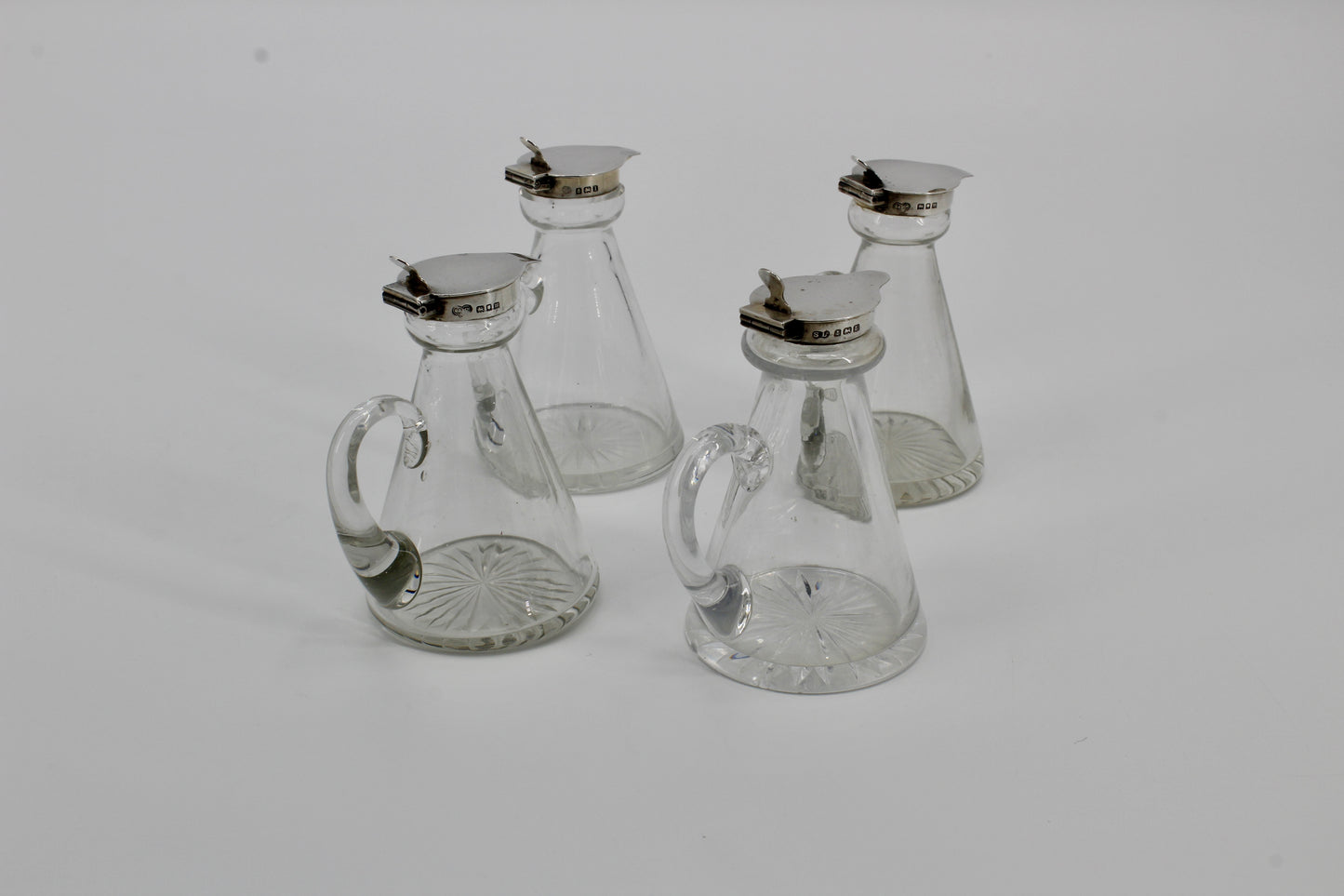 Sterling Silver Whiskey Noggins- Set of 4