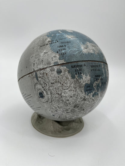 Vintage Lunar Hand Globe