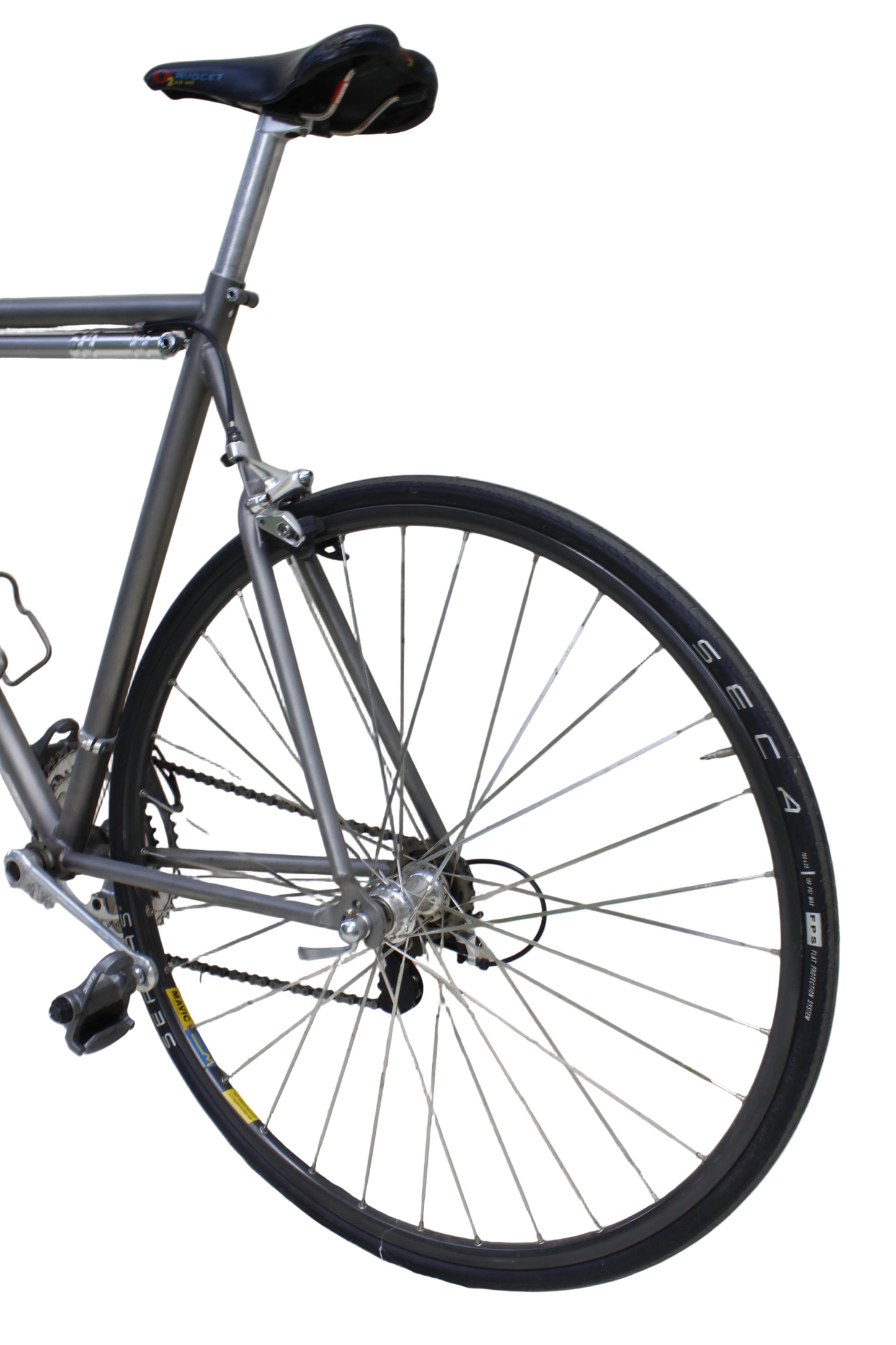 Custom-Built French Titanium Bicycle