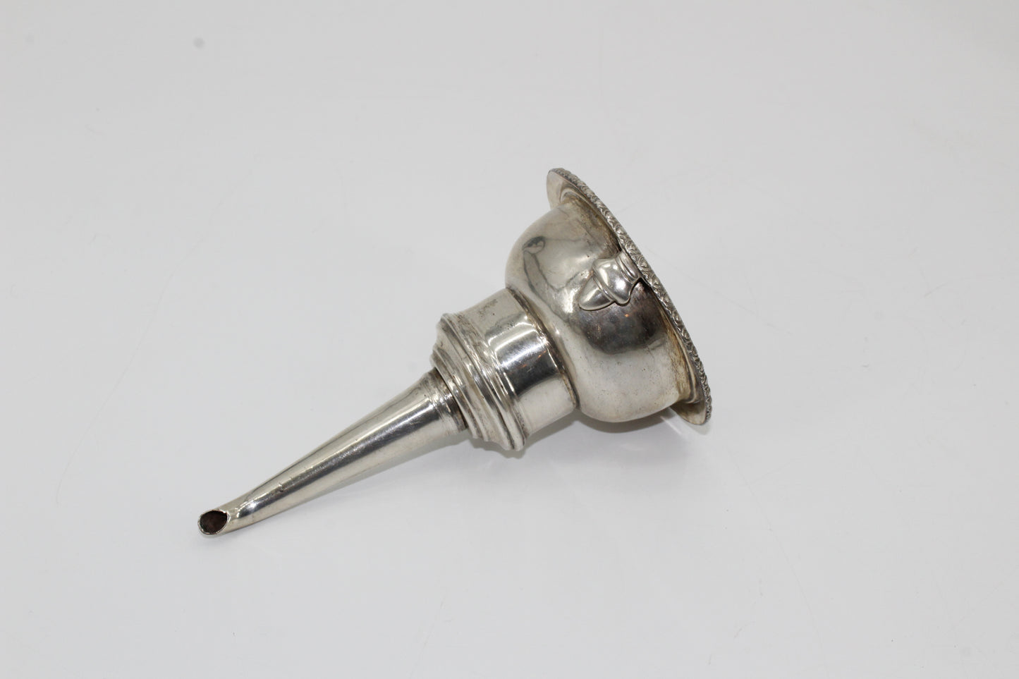 English Silver Wine Funnel, c.1800-1810
