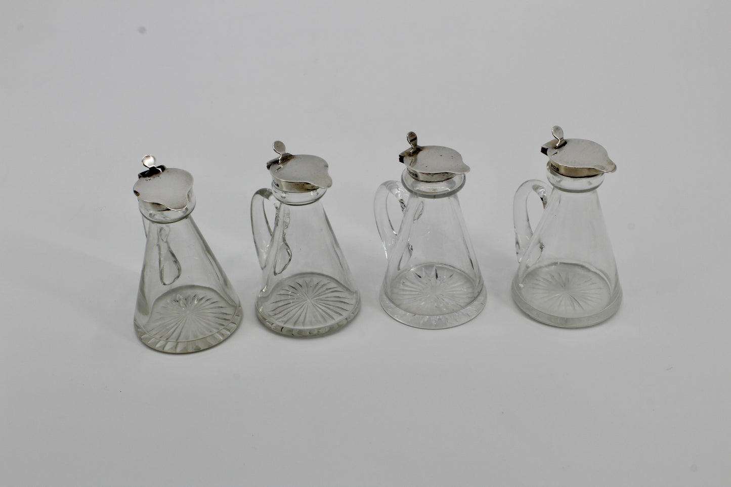 Sterling Silver Whiskey Noggins- Set of 4