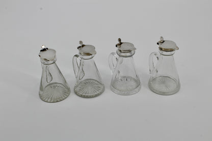 Sterling Silver Whiskey Noggins- Set of 4