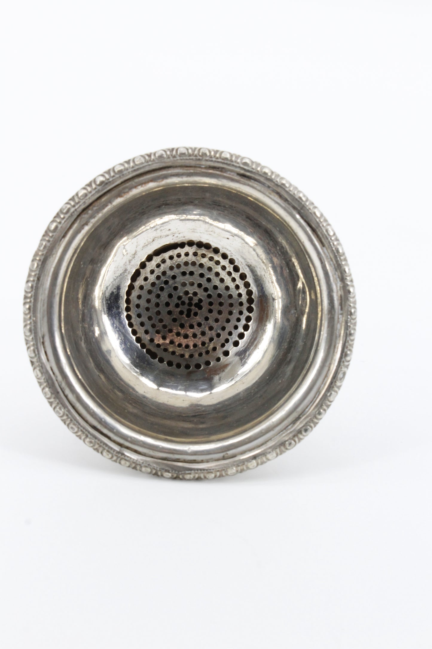 English Silver Wine Funnel, c.1800-1810