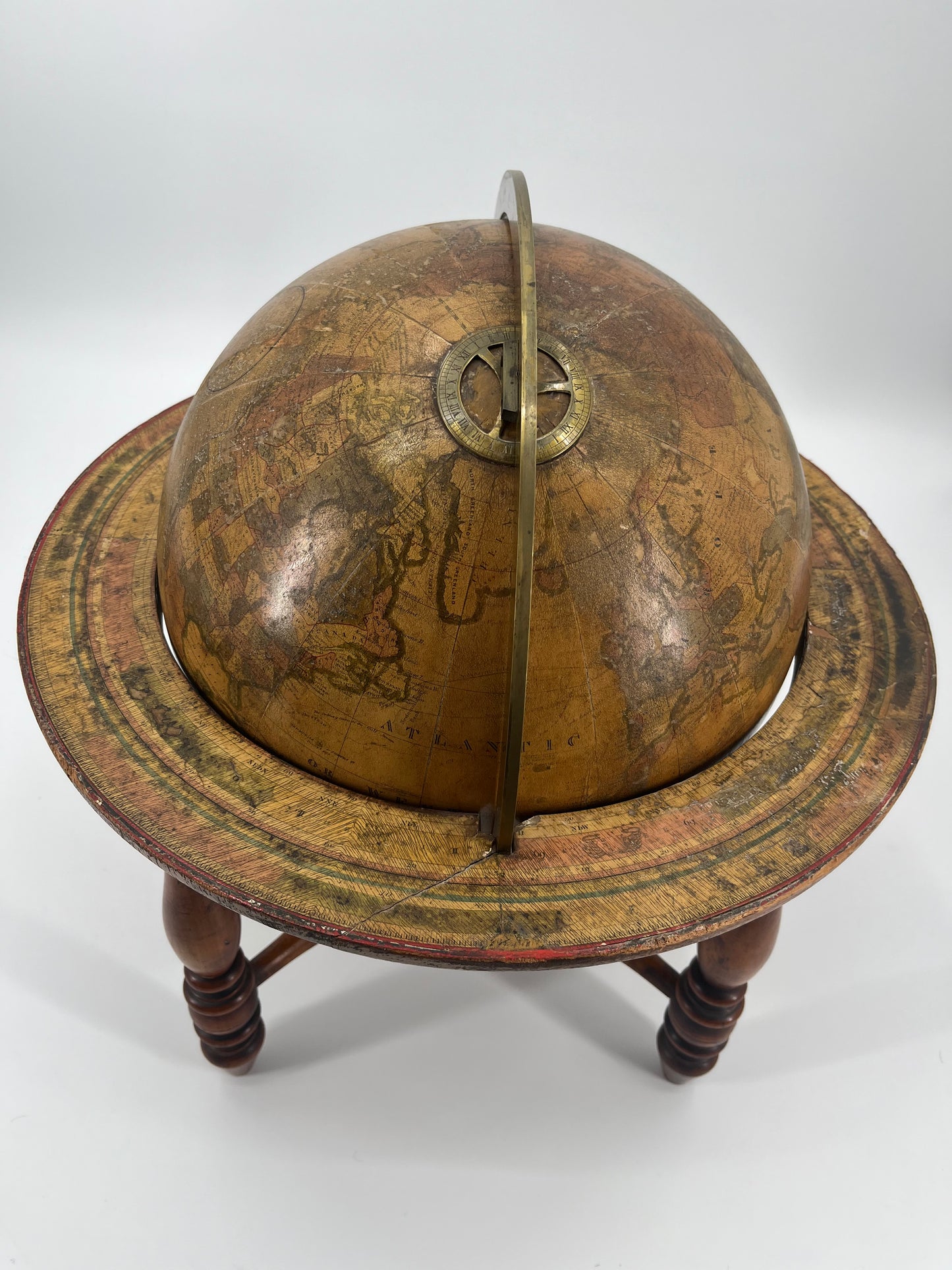1870's H.B. Nims & Co. Terrestrial Globe