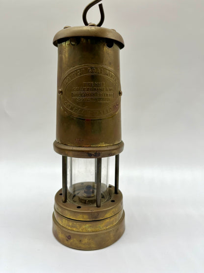 Vintage British Coal Mining Co. Miner's Lamp