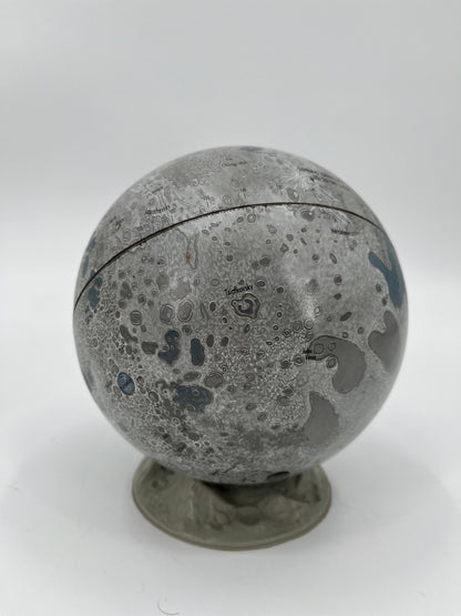 Vintage Lunar Hand Globe