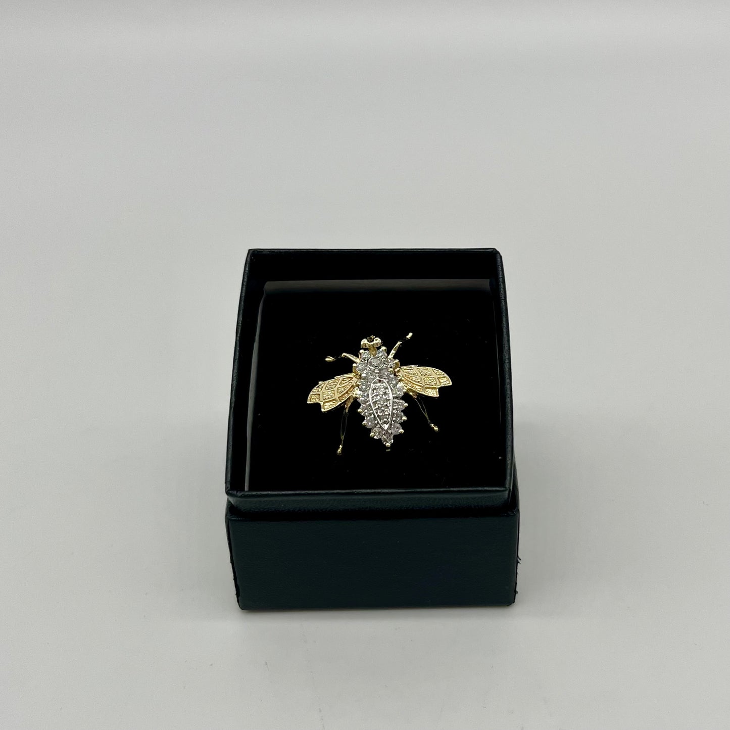 Diamond 'Queen Bee' Brooch, 0.6 CTW 10K Gold