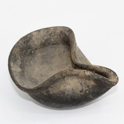 Primitive Cappadocian Terracotta  Oil Lamp