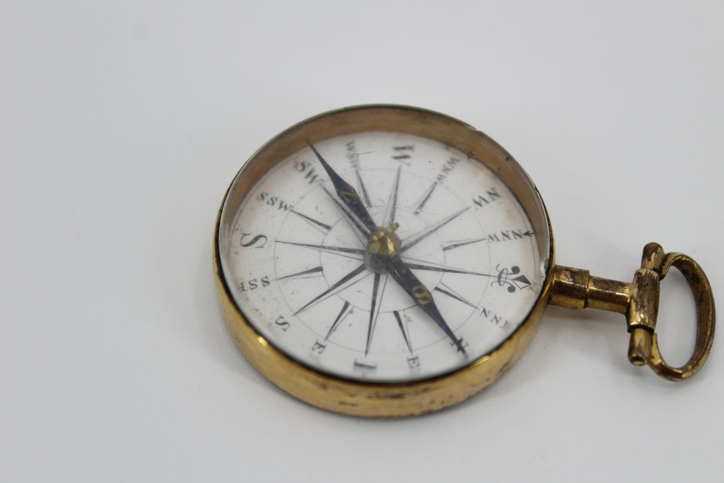 Georgian Gilt Pocket Compass, c.1800