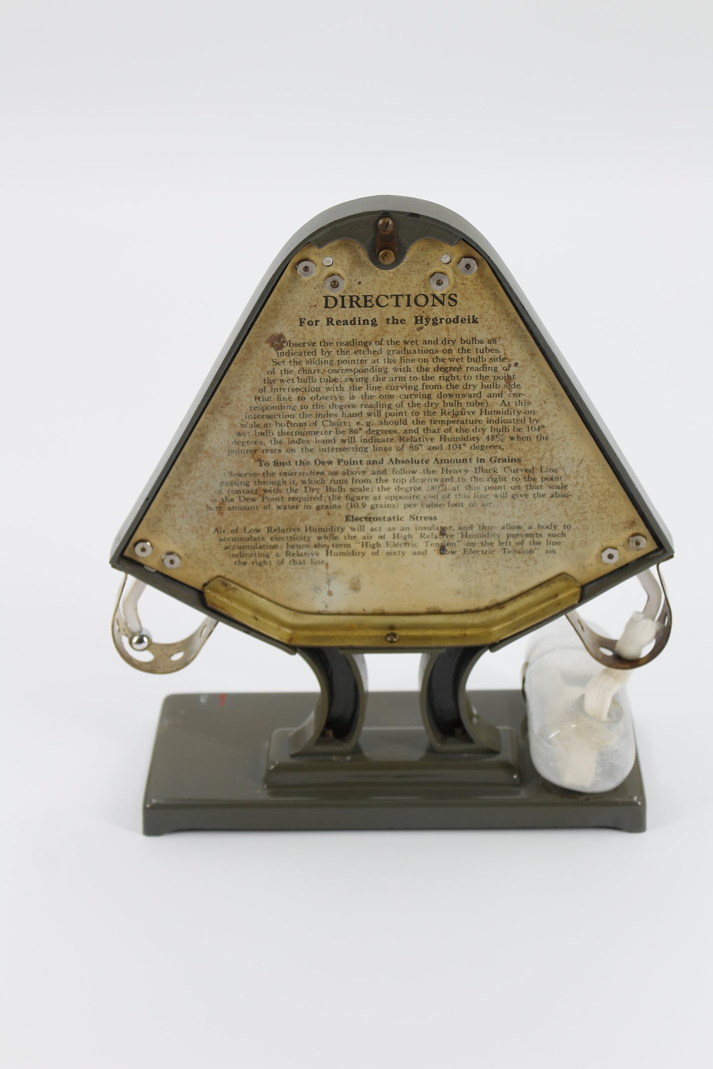 1902 Tyco's 1300A Lloyd's Hygrodeik (Early Model)