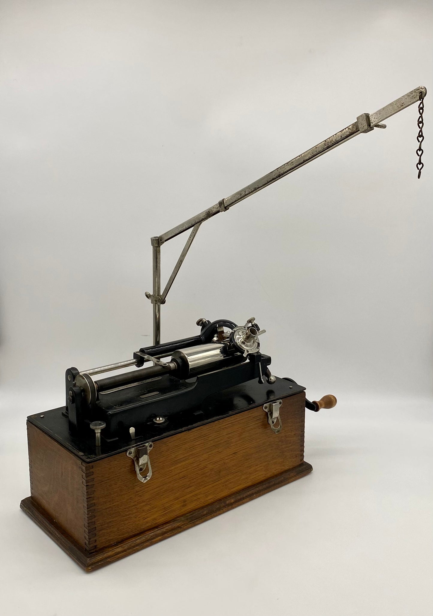 Rare Early-Style Model A Edison Home Phonograph 1899-1900