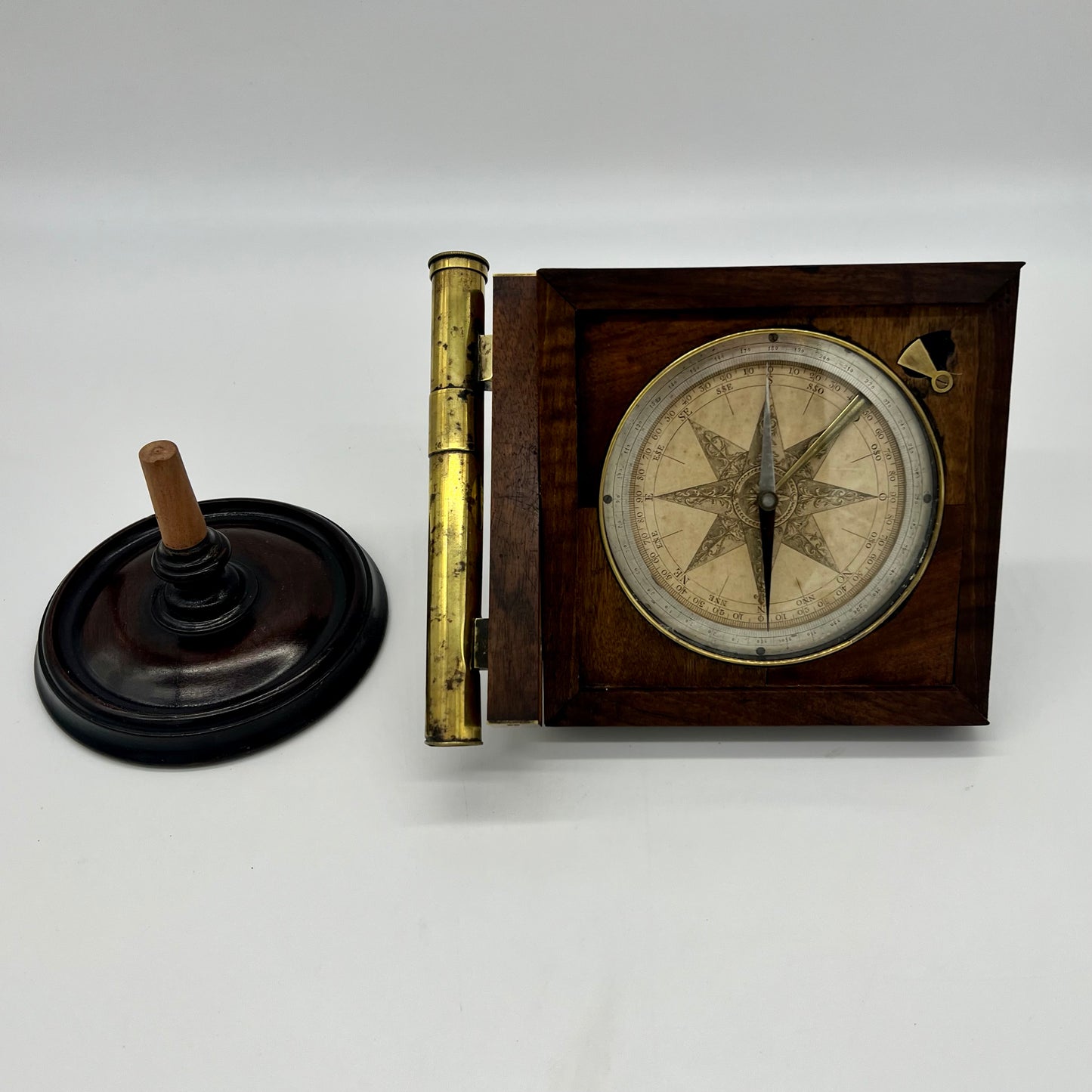 Rare 18th Century Napoleonic Surveyors Compass