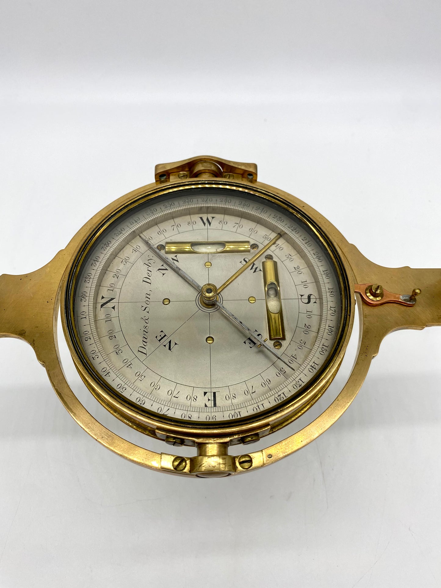 Early 19th Century Hedley Miner's Dial Compass by Davis & Son