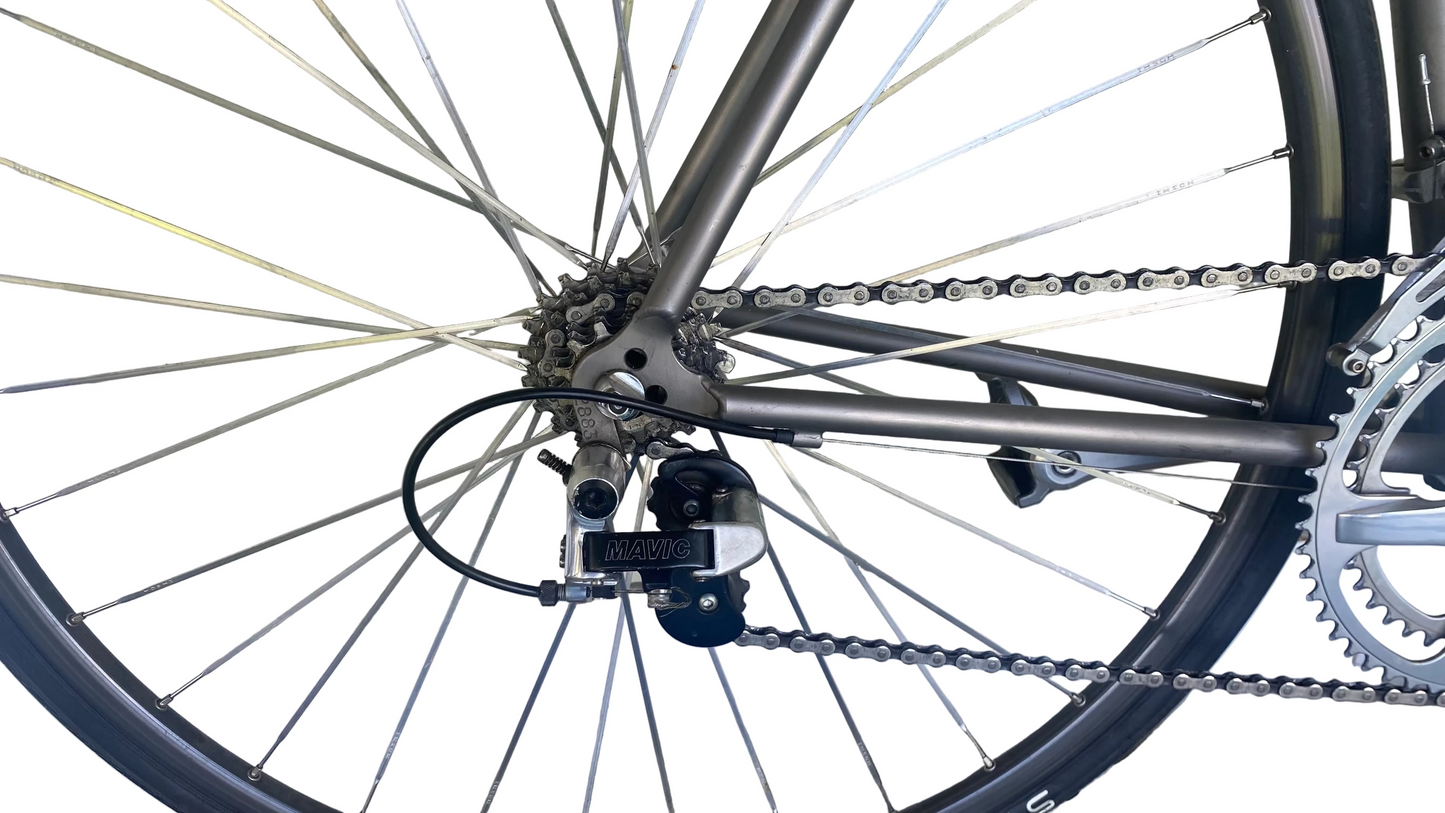 Custom-Built French Titanium Bicycle
