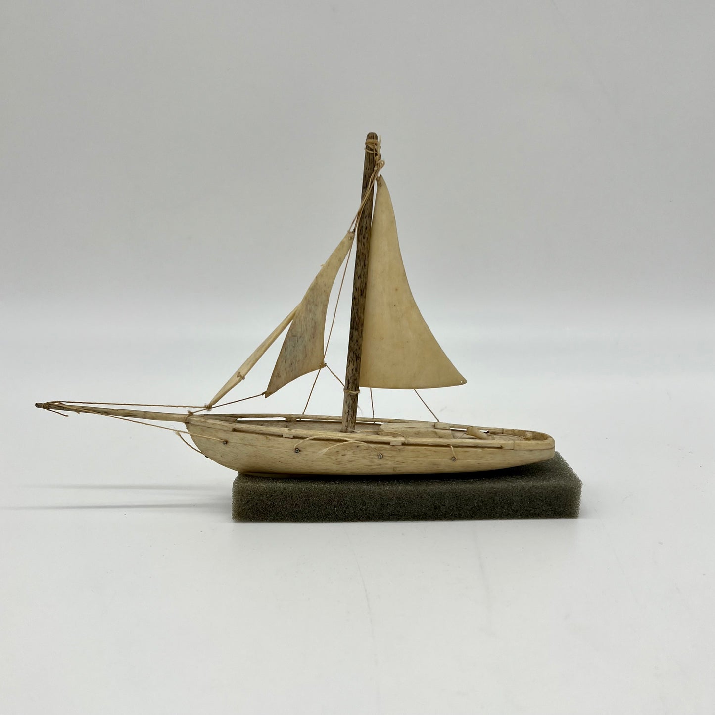 Napoleonic Prisoner of War Bone Ship's Model