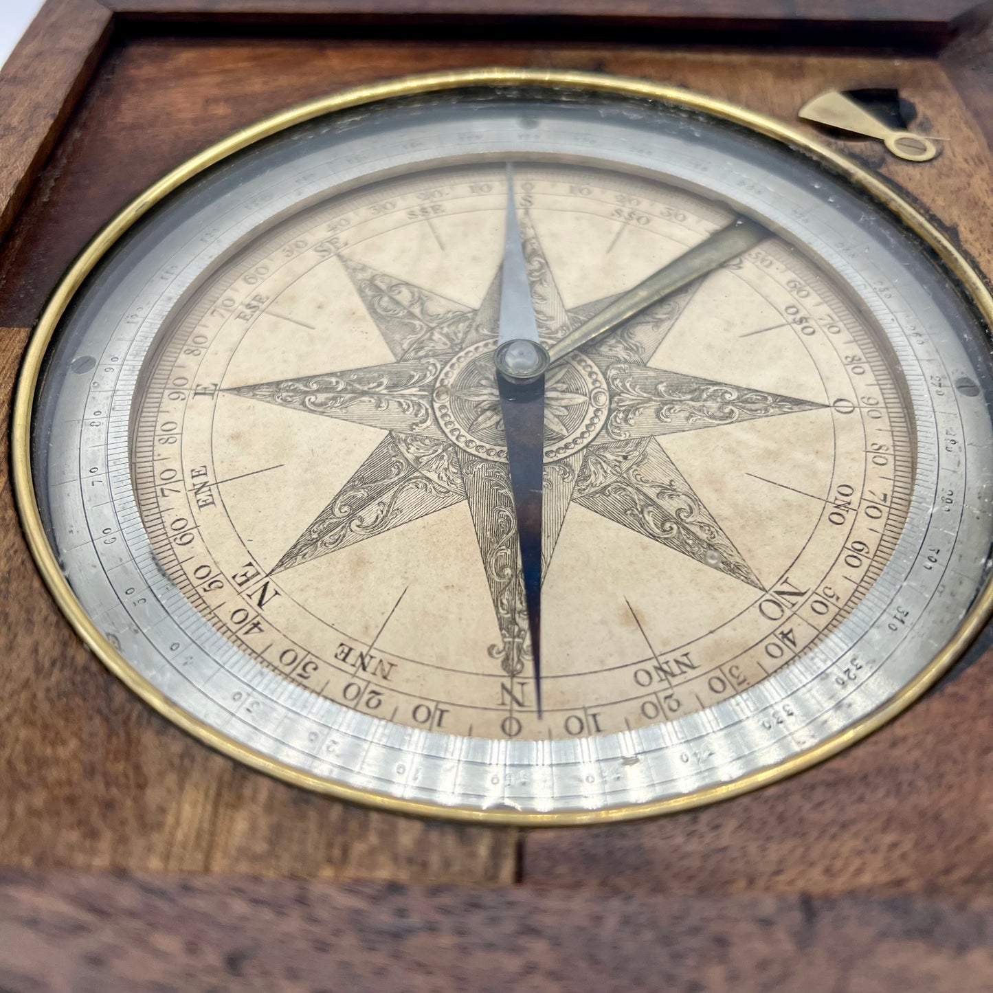 Rare 18th Century Napoleonic Surveyors Compass