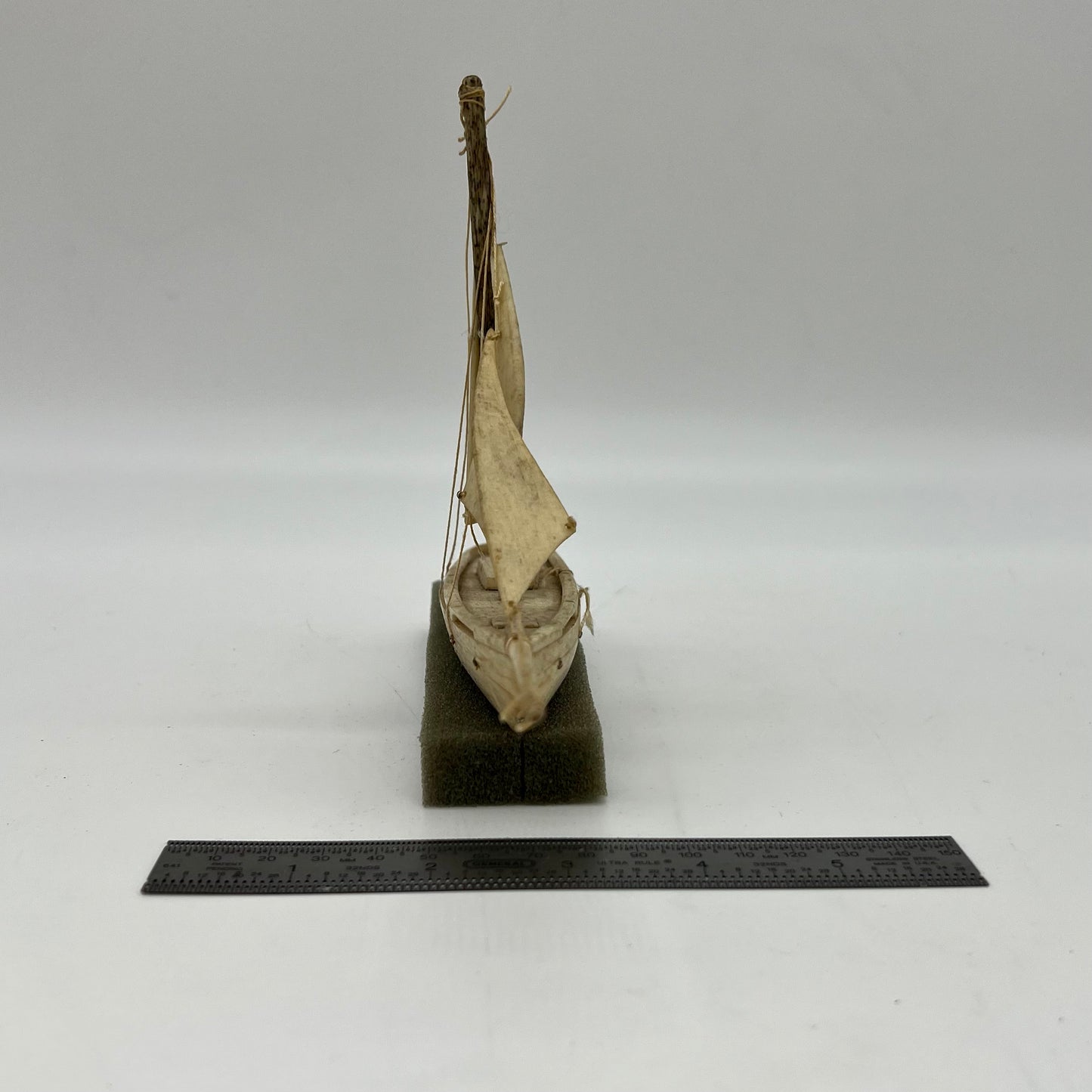 Napoleonic Prisoner of War Bone Ship's Model