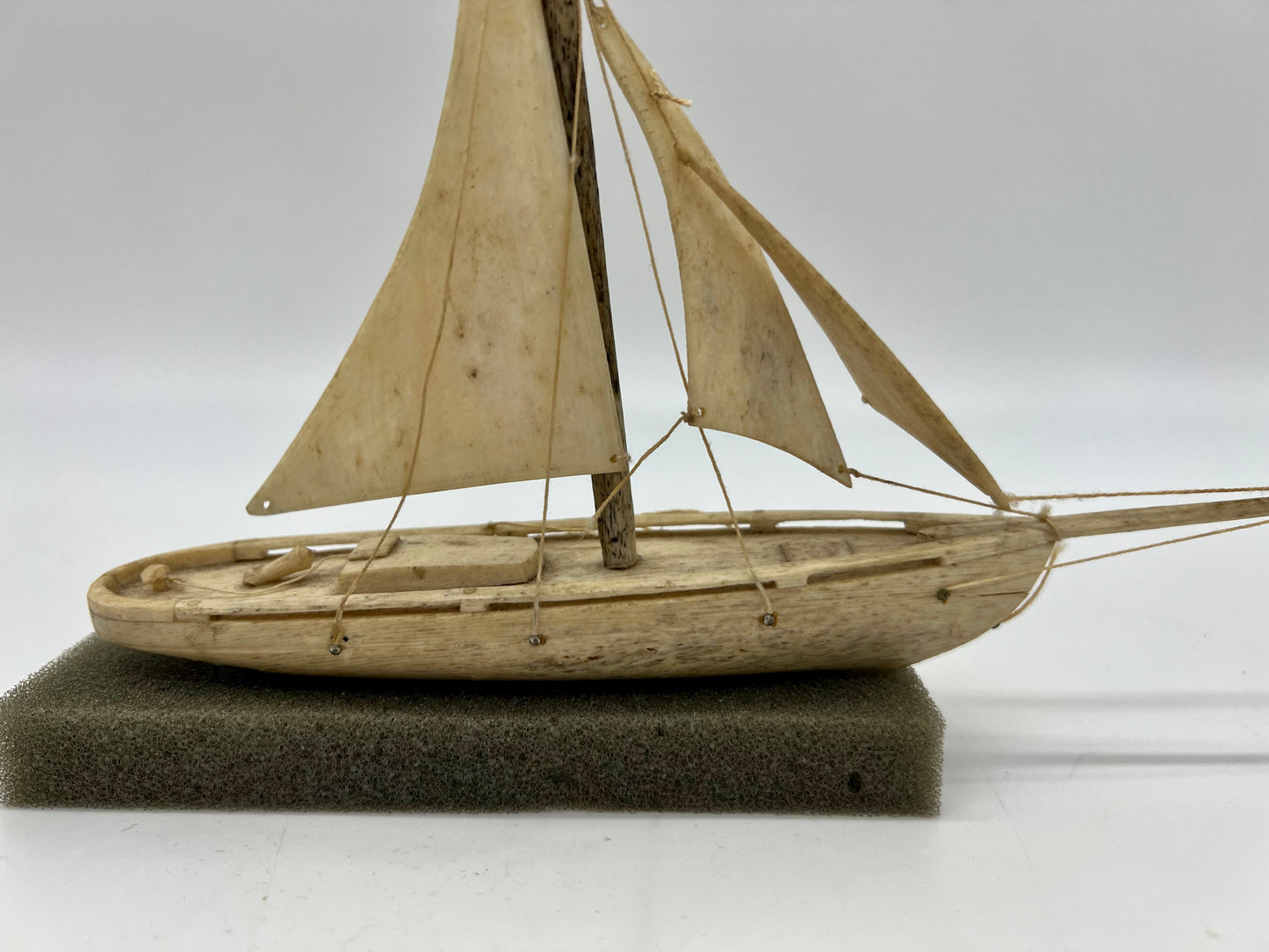 Napoleonic Prisoner of War Bone Ship's Model