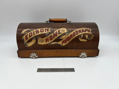 Rare Early-Style Model A Edison Home Phonograph 1899-1900