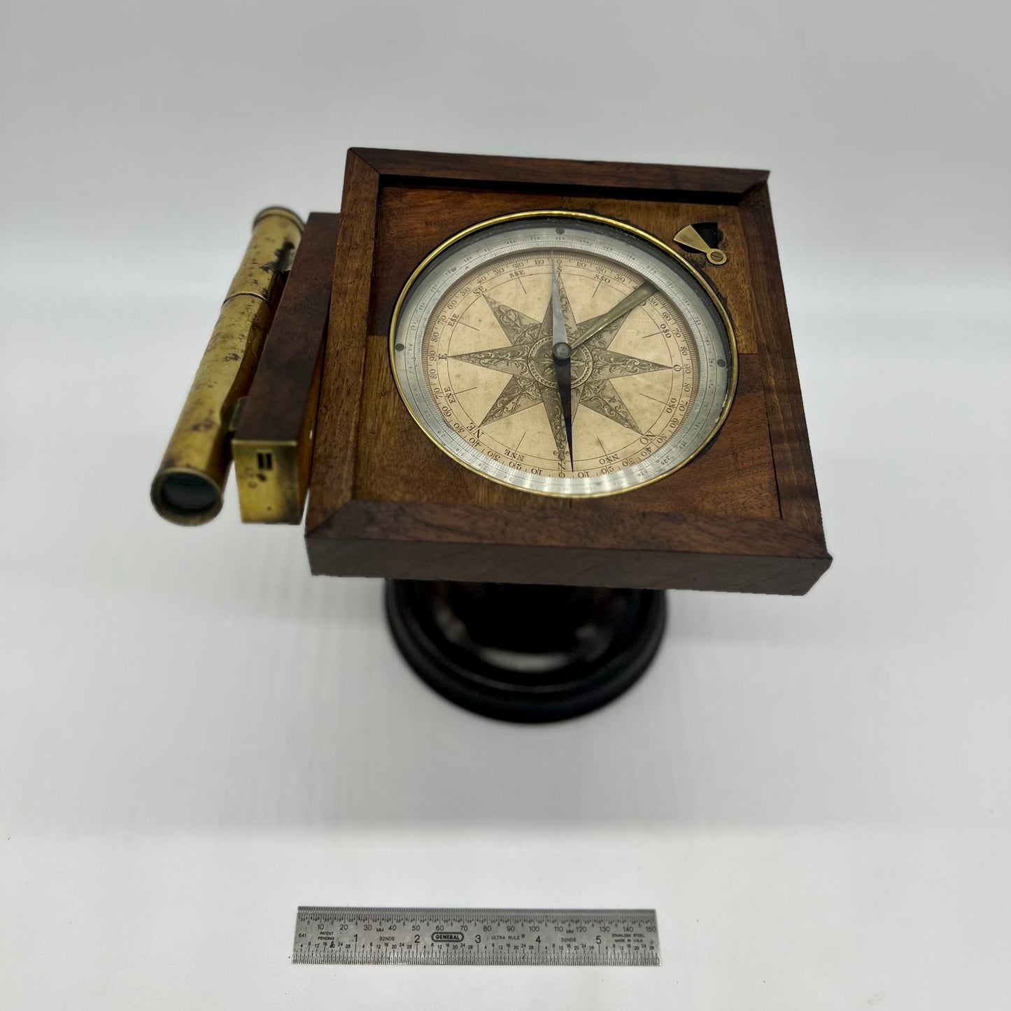 Rare 18th Century Napoleonic Surveyors Compass