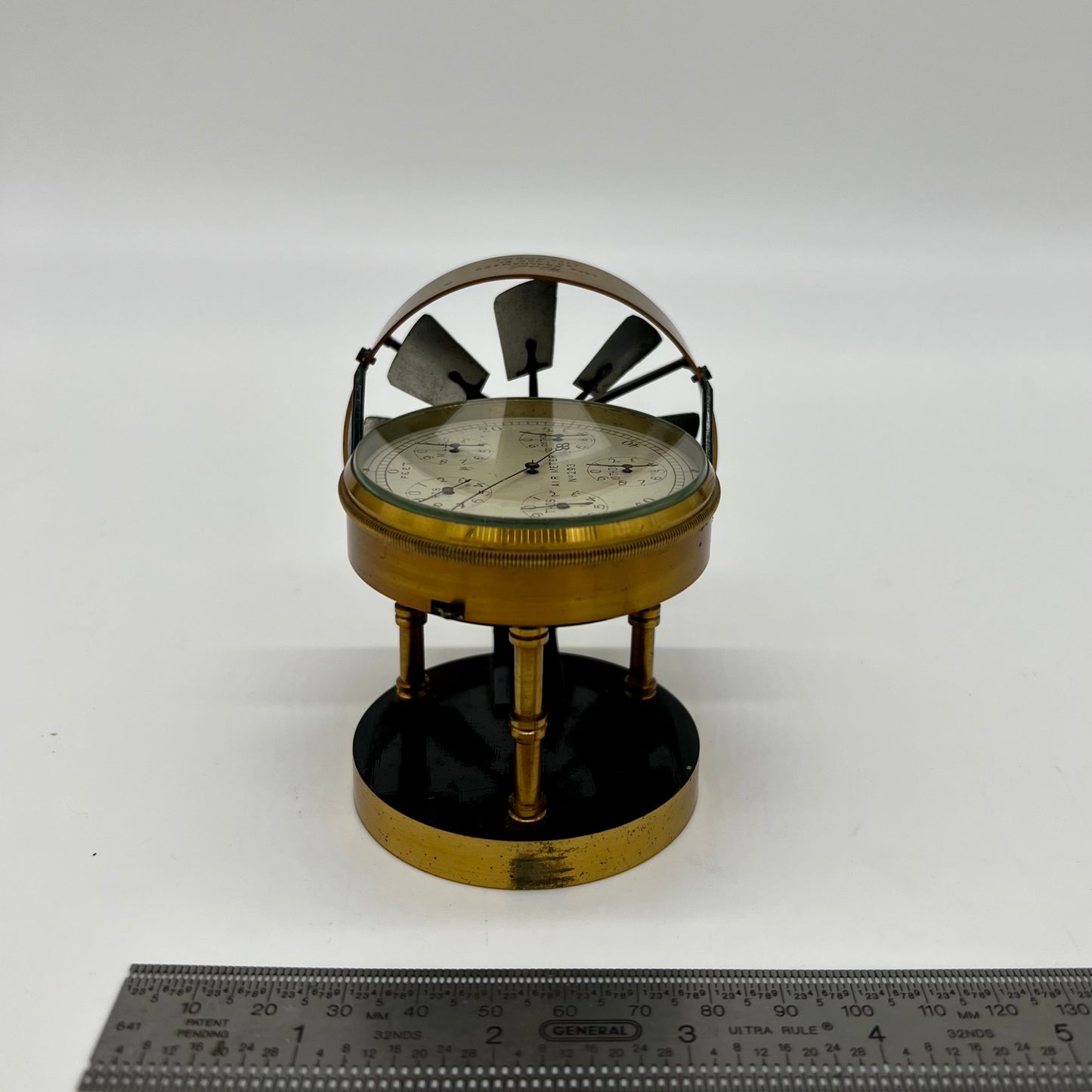 Woods Anemometer by Late Abraham & Co. (Air Meter)