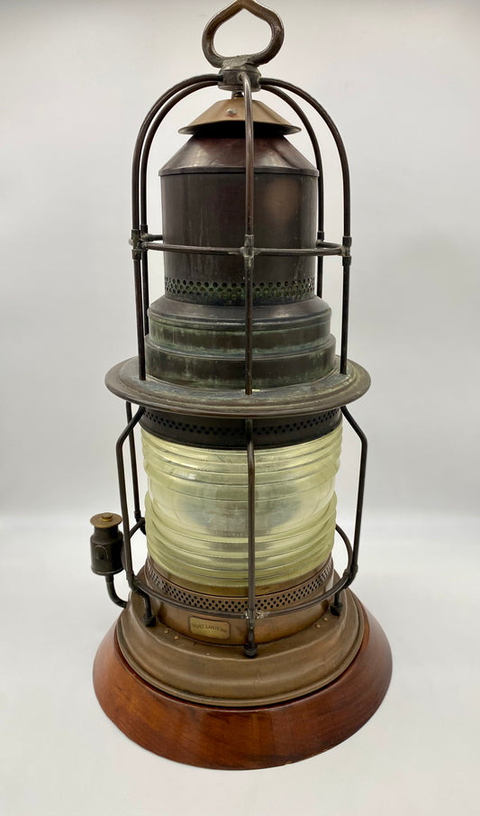 19th Century U.S. Lighthouse Service "Post Lantern B" Post Lantern