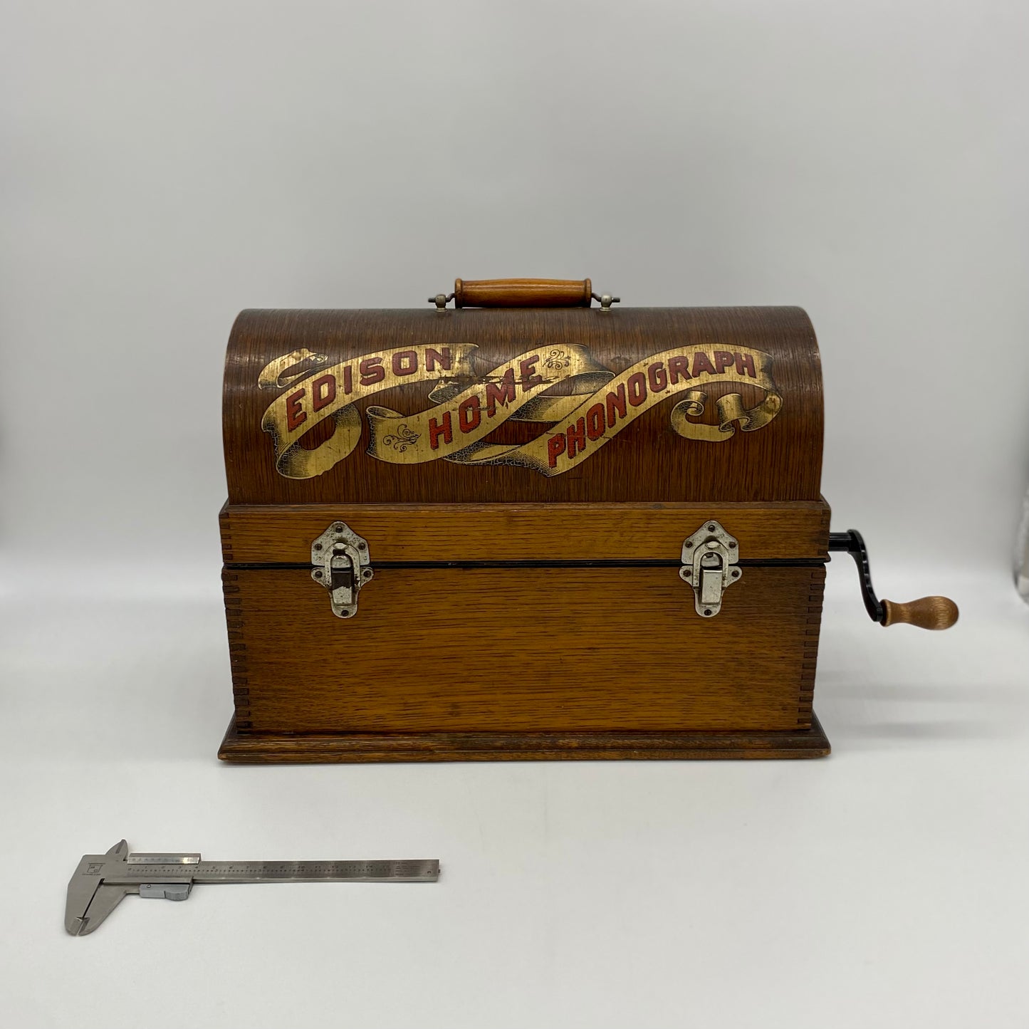 Rare Early-Style Model A Edison Home Phonograph 1899-1900