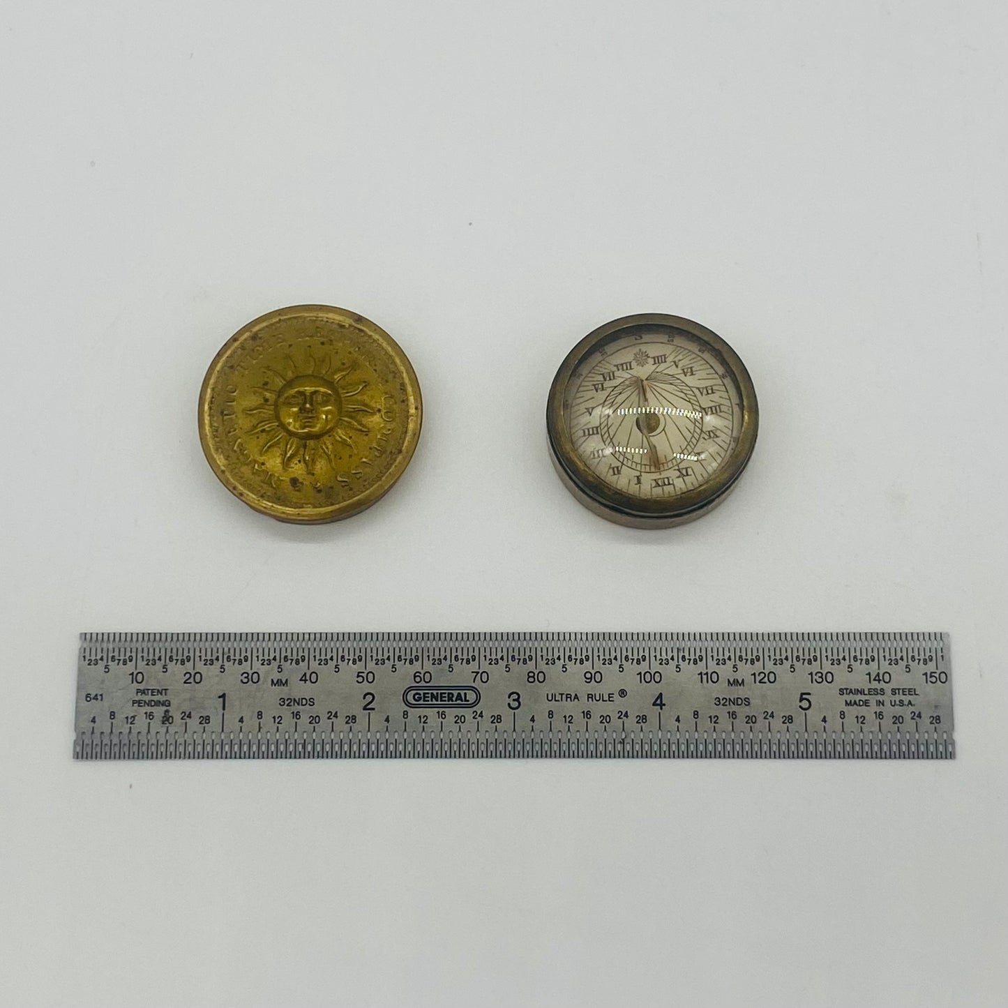 1870 D.R. Smith Magnetic Time Reader Compass