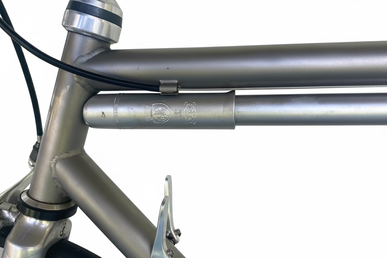 Custom-Built French Titanium Bicycle