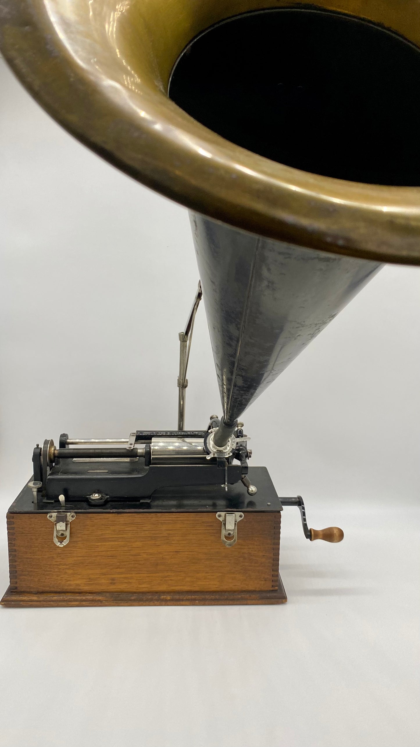 Rare Early-Style Model A Edison Home Phonograph 1899-1900