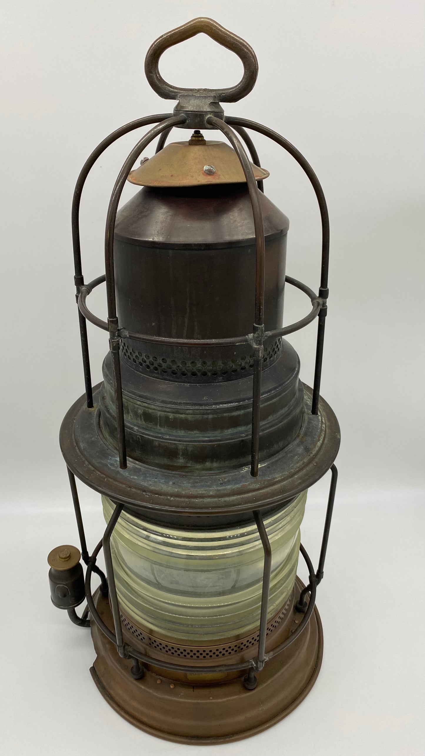 19th Century U.S. Lighthouse Service "Post Lantern B" Post Lantern