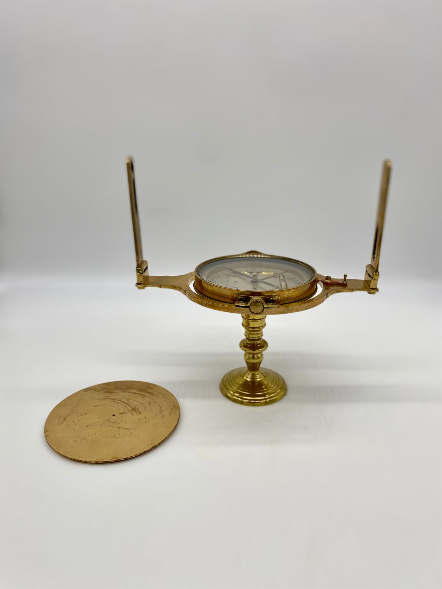 Early 19th Century Hedley Miner's Dial Compass by Davis & Son