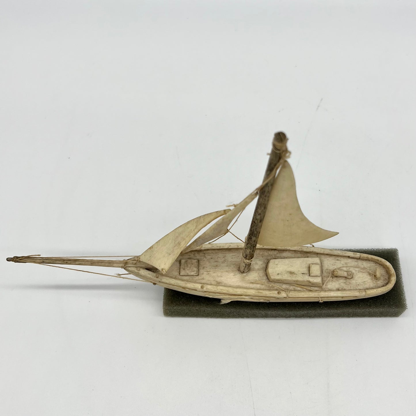 Napoleonic Prisoner of War Bone Ship's Model