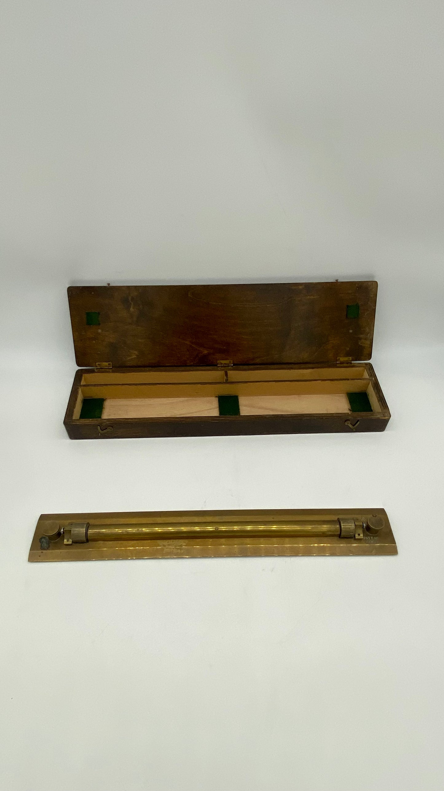 Cary Co. London Station Pointer, Ministry of Defense Rolling Ruler- Boxed Set