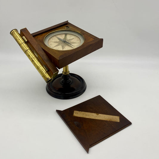 Rare 18th Century Napoleonic Surveyors Compass